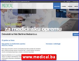 Medicinski aparati, ureaji, pomagala, medicinski materijal, oprema, www.medical.ba