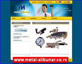 Industrija metala, www.metal-alibunar.co.rs
