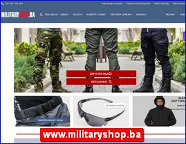 Radna odeća, zaštitna odeća, obuća, HTZ oprema, www.militaryshop.ba