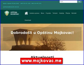 Gradovi, regije  , www.mojkovac.me