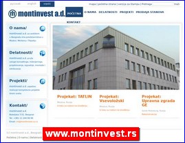 Građevinske firme, Srbija, www.montinvest.rs