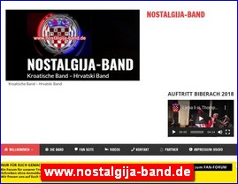 Muziari, bendovi, folk, pop, rok, www.nostalgija-band.de