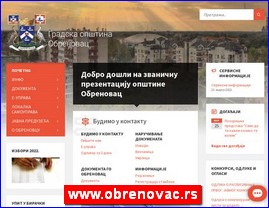 Gradovi, regije  , www.obrenovac.rs