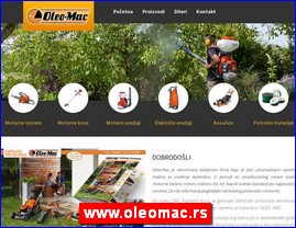 Poljoprivredne maine, mehanizacija, alati, www.oleomac.rs