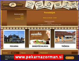 Pekare, hleb, peciva, www.pekarnazorman.si