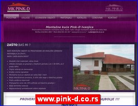 Montažne kuće, www.pink-d.co.rs