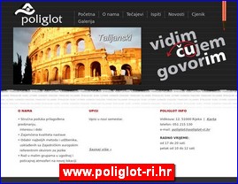 kole stranih jezika, www.poliglot-ri.hr