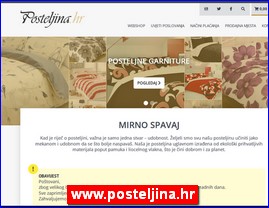Posteljina, tekstil, www.posteljina.hr
