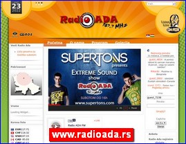 Radio stanice, www.radioada.rs