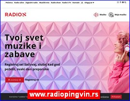 Radio stanice, www.radiopingvin.rs
