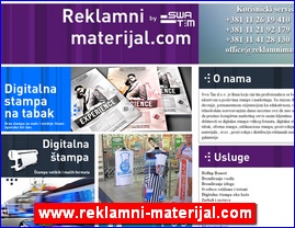 Grafiki dizajn, tampanje, tamparije, firmopisci, Srbija, www.reklamni-materijal.com