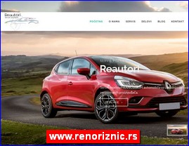 Automobili, servisi, delovi, Beograd, www.renoriznic.rs