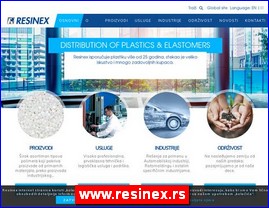 Plastika, guma, ambalaža, www.resinex.rs