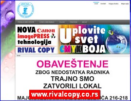 Grafiki dizajn, tampanje, tamparije, firmopisci, Srbija, www.rivalcopy.co.rs