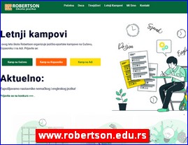 kole stranih jezika, www.robertson.edu.rs