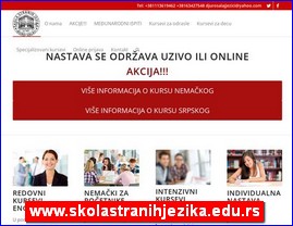 kole stranih jezika, www.skolastranihjezika.edu.rs