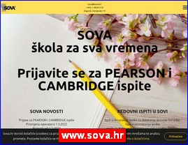 kole stranih jezika, www.sova.hr
