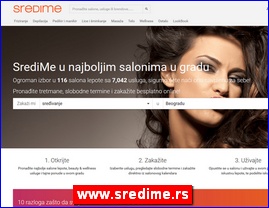 Frizeri, saloni lepote, kozmetiki saloni, www.sredime.rs