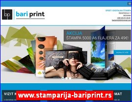Grafiki dizajn, tampanje, tamparije, firmopisci, Srbija, www.stamparija-bariprint.rs