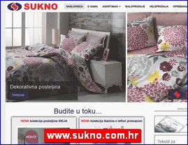 Posteljina, tekstil, www.sukno.com.hr