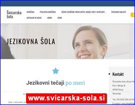 kole stranih jezika, www.svicarska-sola.si