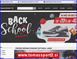Sportska oprema, www.tomassport2.si