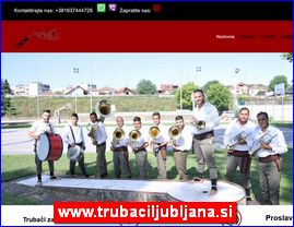 Trubači Ljubljana, trubački orkestar, trubači za veselja, slavlja, proslave, svadbe, slave, rođendane, krštenja, Slovenija, www.trubaciljubljana.si