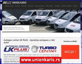 Automobili, servisi, delovi, Beograd, www.unionkaric.rs