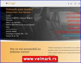 Automobili, servisi, delovi, Beograd, www.velmark.rs
