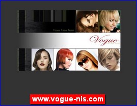Frizeri, saloni lepote, kozmetiki saloni, www.vogue-nis.com
