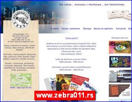 Grafiki dizajn, tampanje, tamparije, firmopisci, Srbija, www.zebra011.rs