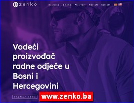 Radna odeća, zaštitna odeća, obuća, HTZ oprema, www.zenko.ba