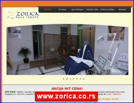 Frizeri, saloni lepote, kozmetiki saloni, www.zorica.co.rs